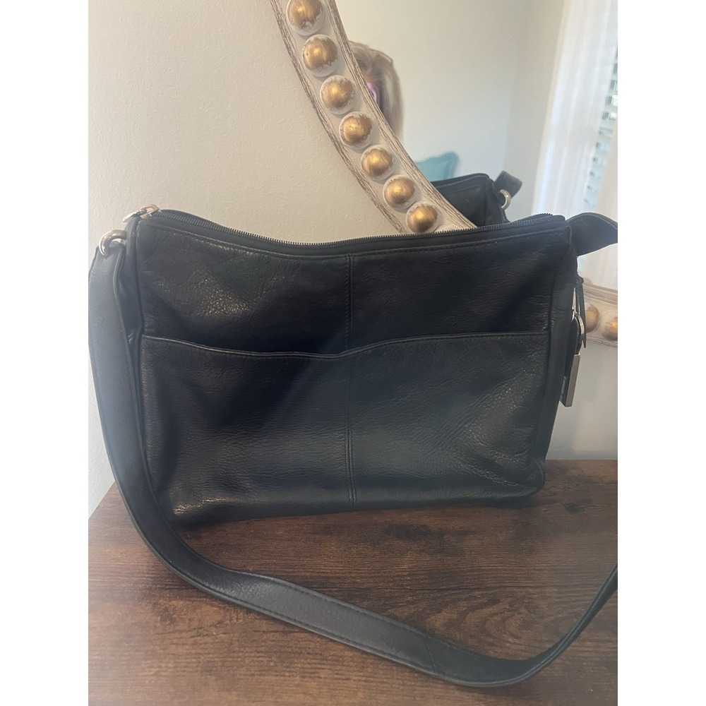 Vintage‎ / Y2K-era Rolf's Genuine Leather Shoulder Bag